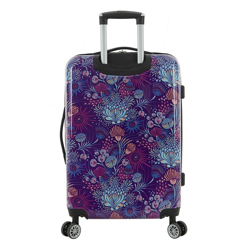 Travelers Club Bella Caronia Posh 3pc Expandable Hardside Checked Spinner Luggage Set, 5 of 10