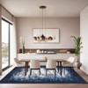 Modern Abstract Area Rugs Machine Washable Indoor Mat - 4 of 4