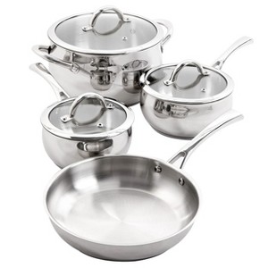 Oster Derrick 7 Piece Stainless Steel Cookware Set - 1 of 4