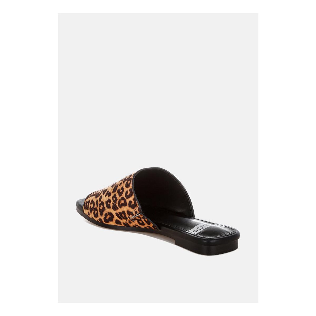 Обувь Rag & Co Womens Panthera Leopard Print Slider Flats 9 — фото 3