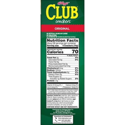 Kellogg&#39;s Original Club Crackers - 13.7oz