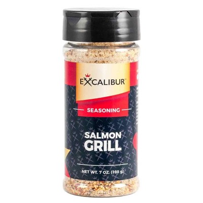 Excalibur Seasoning Salmon Grill Shake Seasoning - 7oz Shaker Bottle
