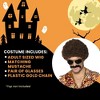 Underwraps Disco 4 Piece Adult Costume Accessory Kit | One Size - 3 of 3