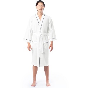Fruit of the Loom Men's Beyondsoft Waffle Robe - 1 of 4