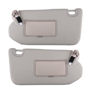Unique Bargains Left and Right Side Sun Visor with Lamp and Mirror 964019PB0A for Nissan Gray 1 Pair - 1 of 4