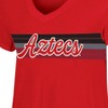 NCAA San Diego State Aztecs Women's V-Neck T-Shirt - image 3 of 3