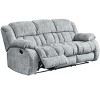 STONIC Gray RECLINING SOFA - 3 of 4