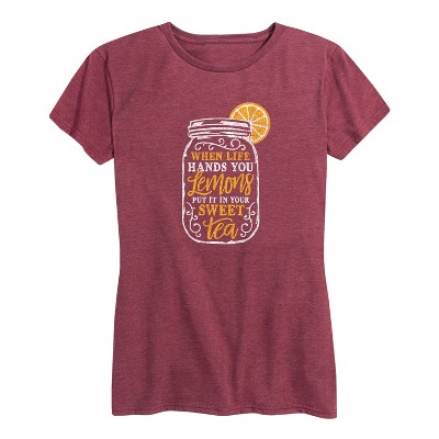Women's - Country Casuals - When Life Hands You Lemons Short Sleeve Graphic T-Shirt