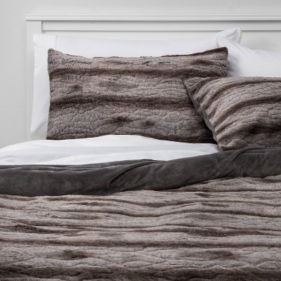 target grey comforter