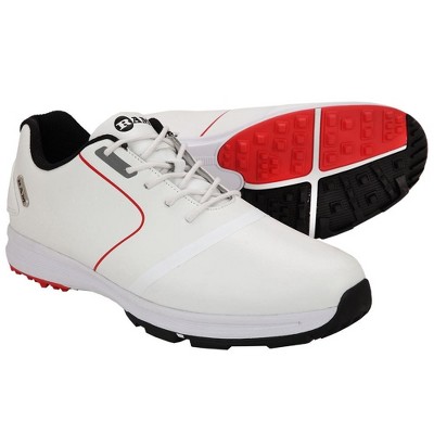 Ram Golf Player Mens Waterproof Golf Shoes White/red : Target