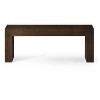Maven Lane Zeno Organic Solid Wooden Bench - 3 of 4