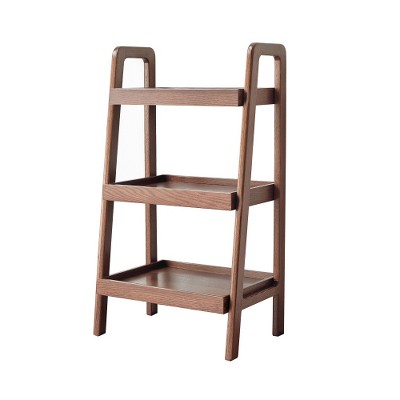 LIVAREEmlen 3-Tier Simple Bookcase,Premium Storage Organizer for Living Room, Bedroom, Hallway, Patio, Kitchen