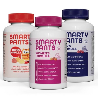 SmartyPants Family Support Multivitamin Gummies - 120ct - Bundle