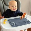 Busy Baby Silicone Placemat with 4 Straps for Toys and Utensil - image 2 of 4