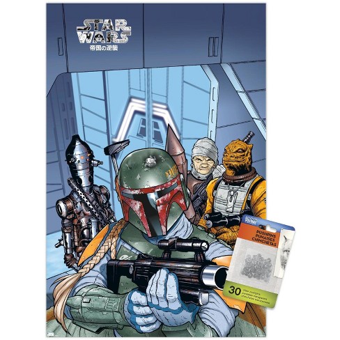 Trends International Star Wars: Manga Madness - Bounty Hunters Unframed Wall Poster Prints - image 1 of 4