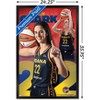 Trends International WNBA Indiana Fever - Caitlin Clark 24 Framed Wall Poster Prints - 3 of 4
