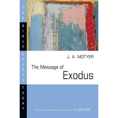 The Message of Exodus - (Bible Speaks Today) by  J A Motyer (Paperback)