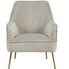 Alpine Furniture Rebecca Chair, 28 x 28 x 35, Grey - 4 of 4