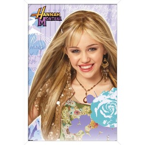 Trends International Disney Hannah Montana (2006) - Pop Star Portrait Framed Wall Poster Prints - 1 of 4