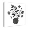 Creative Products Monochromatic Floral I 30 x 30 Canvas Wall Art - 2 of 4