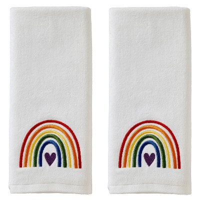 2pk Rainbow Pride Hand Towel - SKL Home