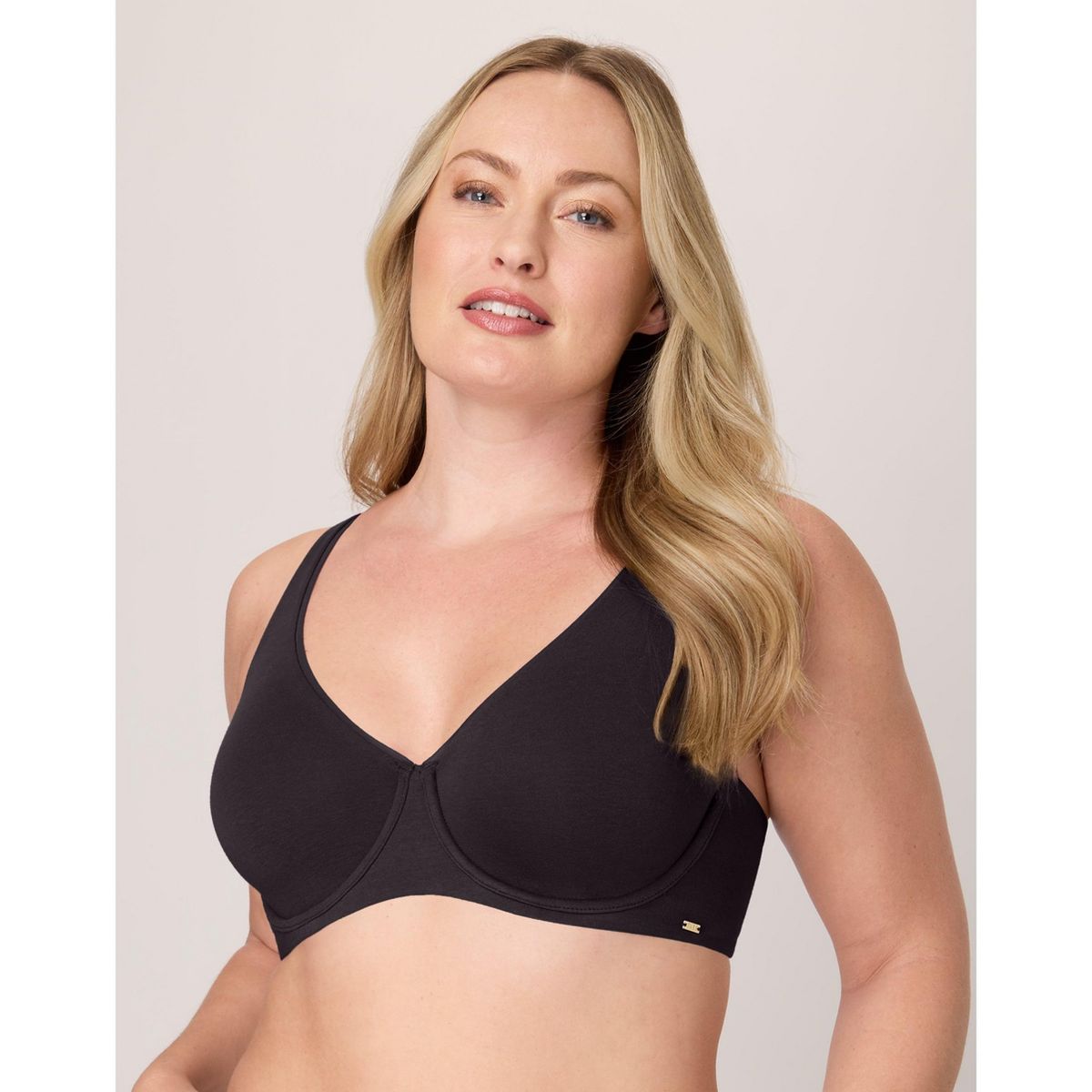 Bali Cotton Collection Underwire Bra, Moisture-Wicking, Convertible