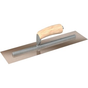 Bon Tool 66-129 Finish Trowel - Square - Gs - 16 X 4.5 - Wd - 1 of 1