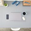 Stockroom Plus Clear Desk Protector Mat, 2mm Thick Writing Desk Blotter Pad, Frosted Computer Mat for Desktop, PVC Table Placemat for Laptops, 24x12in - 4 of 4