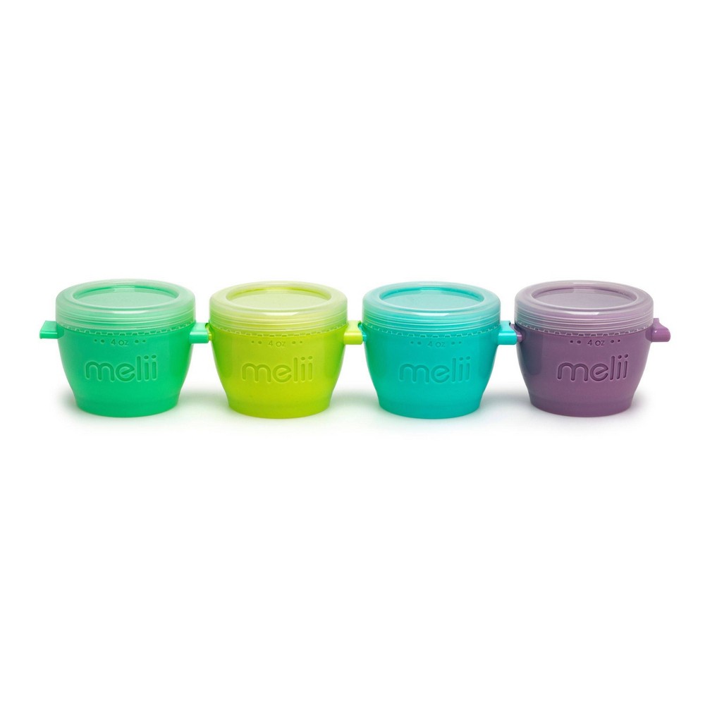 Photos - Baby Bottle / Sippy Cup Melii Snap & Go Pods - 4oz/4pk