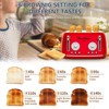 ELJGET Toaster 4 Slice, Retro Stainless with 6 Bread Shade Settings, 1.5''Wide Slots Toaster with Cancel/Defrost/Bagel, Dual Independent Control Panel - 4 of 4
