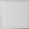 Royal Hampton Dresser Mirror, White Solid Wood, Subtle Frame Details, 38x42 - 3 of 4