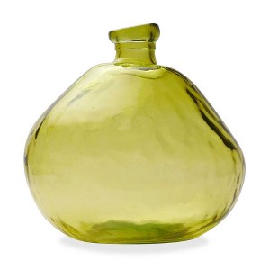 VivaTerra Recycled Round Glass Balloon Vase, 13" - 1 of 2