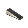 Unique Bargains Anti-Slip Design Zinc Alloy PVC Soft Door Stop Wedge 1 Pc - 3 of 4
