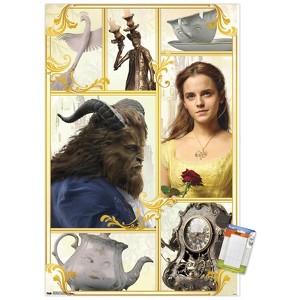 Trends International Disney Beauty And The Beast - Group Unframed Wall Poster Prints - 1 of 4