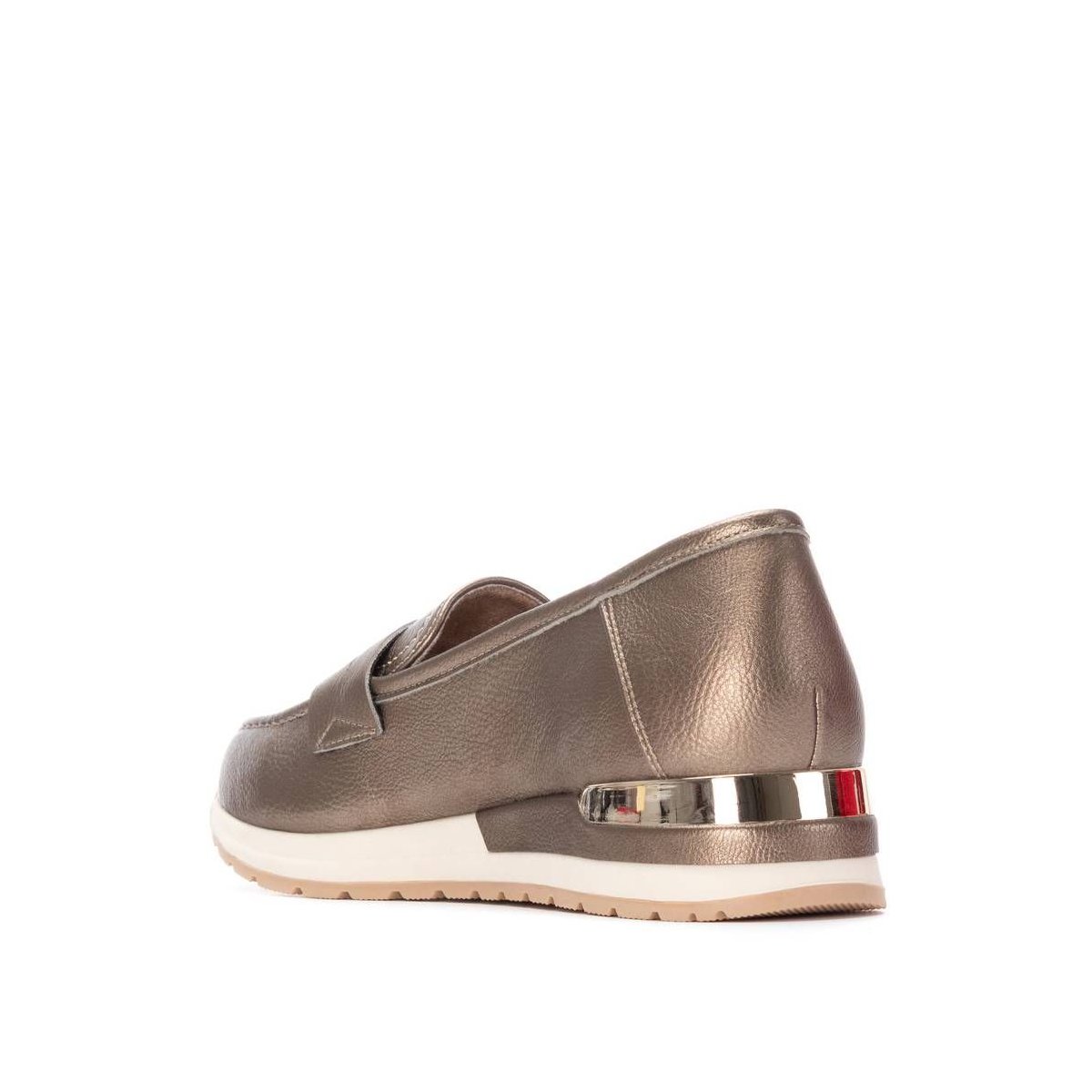 Женские туфли XTI Women's Penny Loafers 144408 Bronze 6 — фото 4