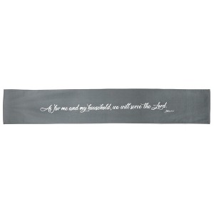 As for Me and My House 12 X 72 Cotton Canvas Fabric Table Runner - 1 of 2