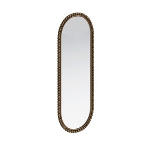 SEVOBAL Bathroom Vanity Mirrors Art Retro Mirror Antique Effect Easy Installation Effortless Setup Rust-Resistant, Gold, 15.75"*0.98"*47.25" - 1 of 4