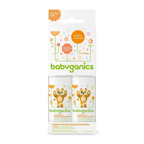 Babyganics Alcohol-Free On-The-Go Foaming Hand Sanitizer