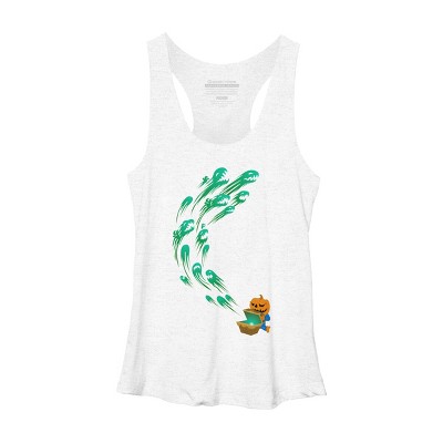 Women's Design By Humans It's time for halloween By SINDAR Racerback Tank Top