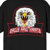 Cobra Kai 3 Eagle Fang Karate Pocket Logo Crew Neck Short Sleeve Men's Black T-shirt - image 3 of 4