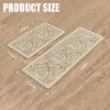 BAGOKIE 2 Pieces Kitchen Rugs Anti-Fatigue Kitchen Mat Set, 17.3"x29" + 17.3"x47" - 4 of 4