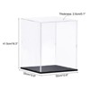 Unique Bargains Acrylic Self-Assembly Dustproof Protection Collectibles Display Box - 2 of 3