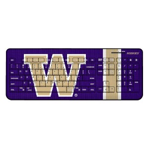 Keyscaper NCAA Big Ten Universities Stripe Wireless USB Keyboard - 1 of 4
