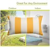 Majestic Home Goods,Pillow Vertical Stripe - 4 of 4