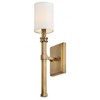 Hinkley Lighting Moore 1 - Light Wall Light in  Heritage Brass - 4 of 4