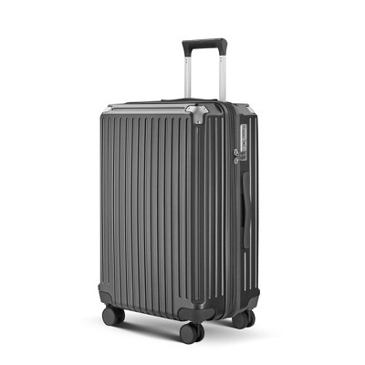 SUGIFT 2-Piece Luggage Set, 20" Carry-On & 24" Checked Suitcase, PC Hard Shell with Spinner Wheels, TSA Lock & Expandable Design
