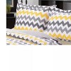 Greenland Home Vida Yellow/Gray Standard Sham, 20x26 Inches - 2 of 3