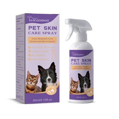 Paaaawaters Pet Skin Relief Spray - Relieves Itching and Flea Infestation for Dogs and Cats, Cleans and Nourishes the Skin