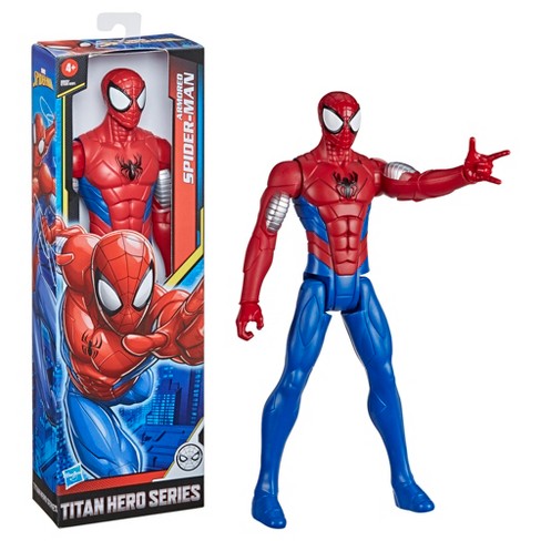 Marvel Spider-man: Titan Hero Series Villains Armored Spider-man  12-inch-scale Super Hero Action Figure : Target
