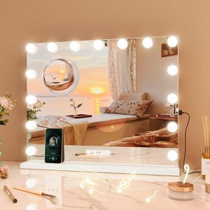 Acekool Vanity Mirror with Adjustable Light Modes, Touch Control - 1 of 4